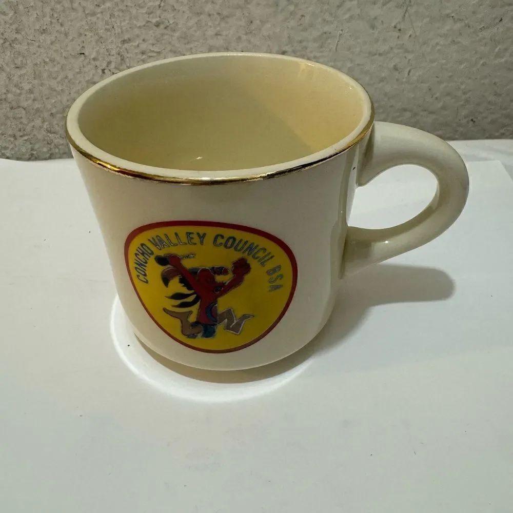 Vintage Scout Reservation Boy Scout concho valley County Council mug